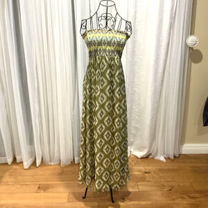 BADGLEY MISCHKA Geometric Sleeveless Dresses Green Size XS